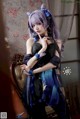 Cosplay 橙子喵酱 Chengzimiaoj 刻晴 Keqing